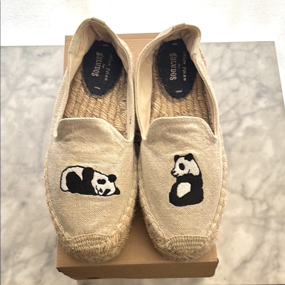 Soludos x Jason Polan Panda
Espadrilles Size 9.5